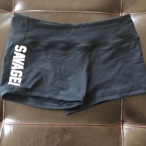 Savage Barbell Booty Shorts Small